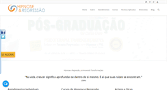 Desktop Screenshot of hipnoseeregressao.org
